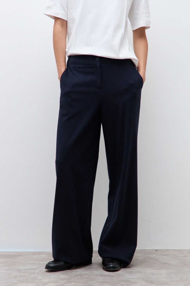 Pantalón sastrero azul marino