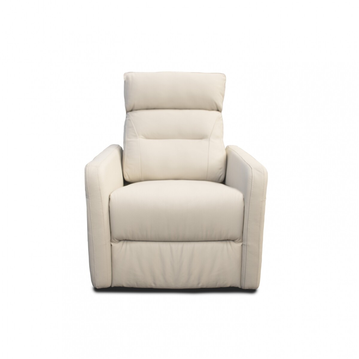 Butaca Reclinable - Eléctrica 100% de cuero - Virgina - Beige 