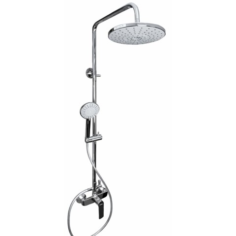 Barral de ducha Monocomando Exterior con transferencia Blaster Cromado Brillante Barral De Ducha Monocomando Exterior Con Transferencia Blaster Cromado Brillante