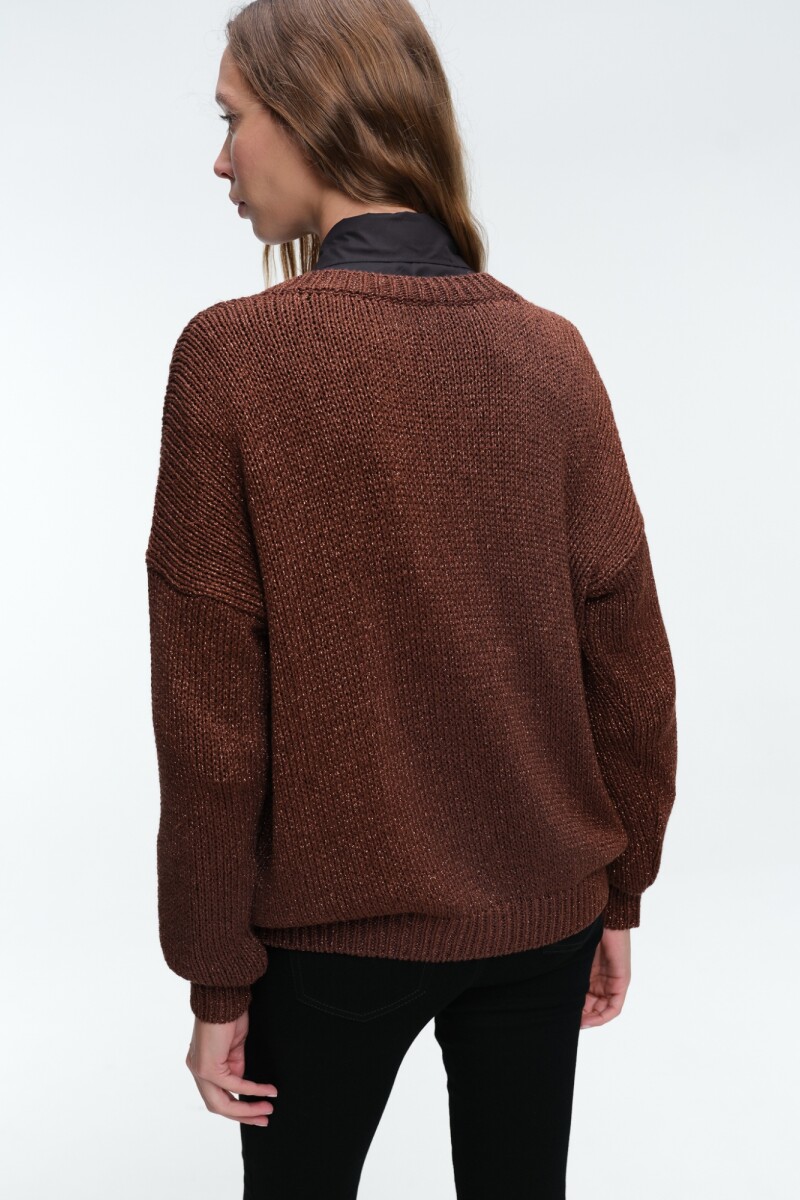 CARDIGAN Marron