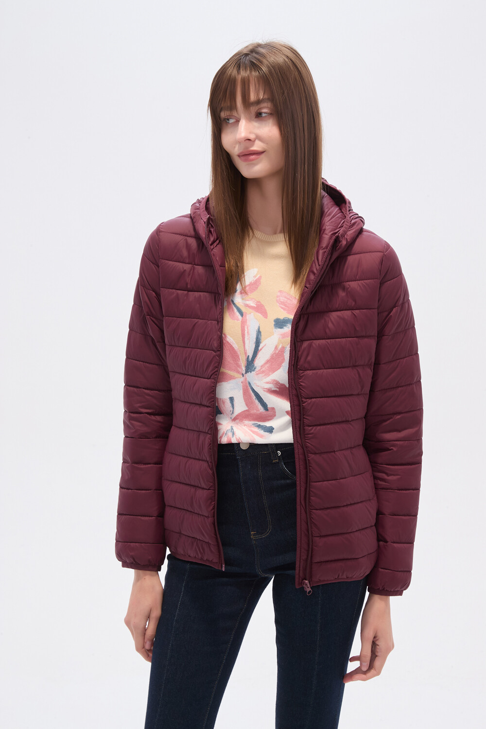 Campera Lenox Cereza Oscuro