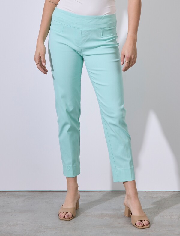 Pantalon Office VERDE AGUA