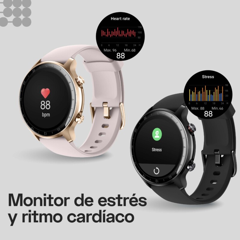 Reloj Inteligente Smartwatch Cubitt Ct4g-55 Gris