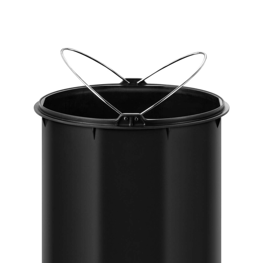 PAPELERA ACERO-INOXIDABLE GRIS EK9118MT