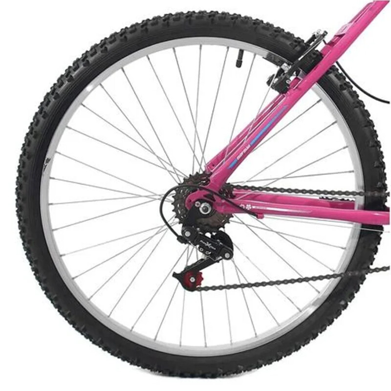 BICICLETA MORMAII RODADO 26 SAFIRA CON CANASTO ROSA Bicicleta Mormaii Rodado 26 Safira Con Canasto Rosa