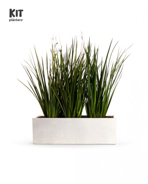KIT Jardinera "Natural" 1m* 30cm* 30cm* C/Dietes y Sustratos