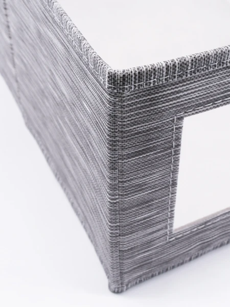 CAJA ORGANIZADORA VISOR GRIS
