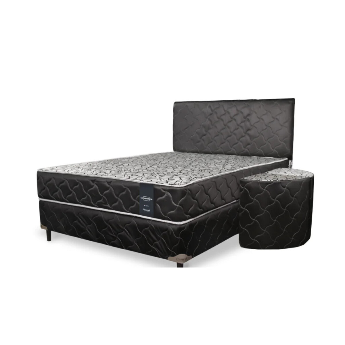 Juego completo Parana convencional 140x190 Cm - Negro 