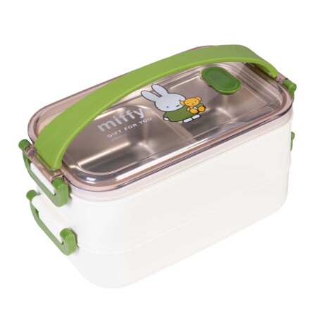 LUNCHBOX 1400ML ACERO-INOXIDABLE VERDE B477