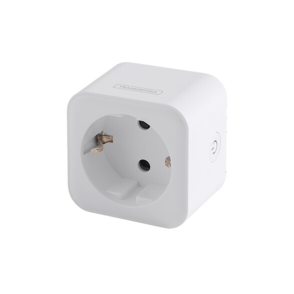 Interruptor horario enchufable WIFI Schuko 250V16A -TRAMONTINA TE3940