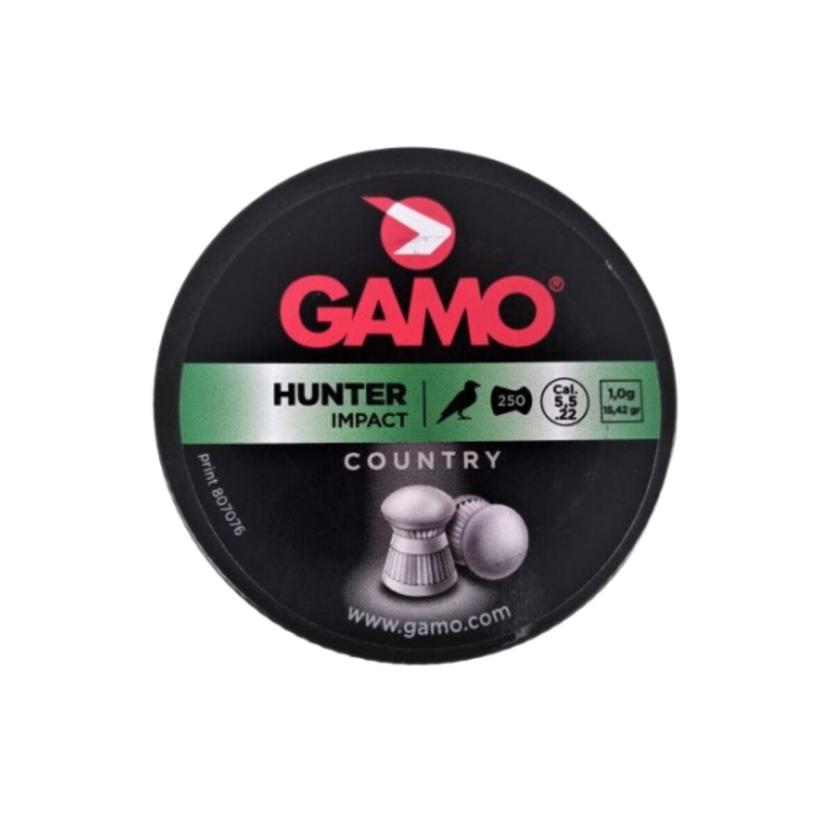 CHUMBO GAMO HUNTER CAL 5.5 X 250 C/METAL 