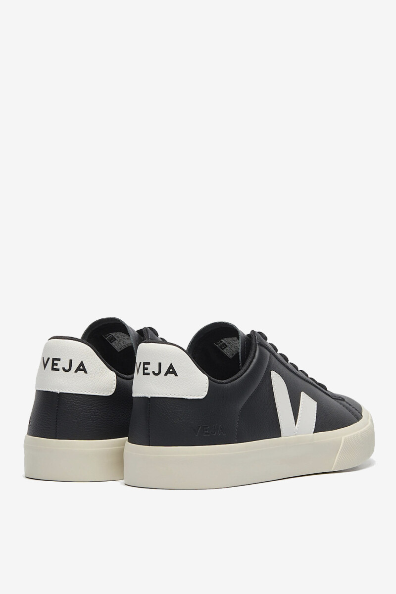 ZAPATILLA CAMPO LEATHER Negro