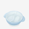 Bowl 4 en 1 KIKKABOO celeste transparent