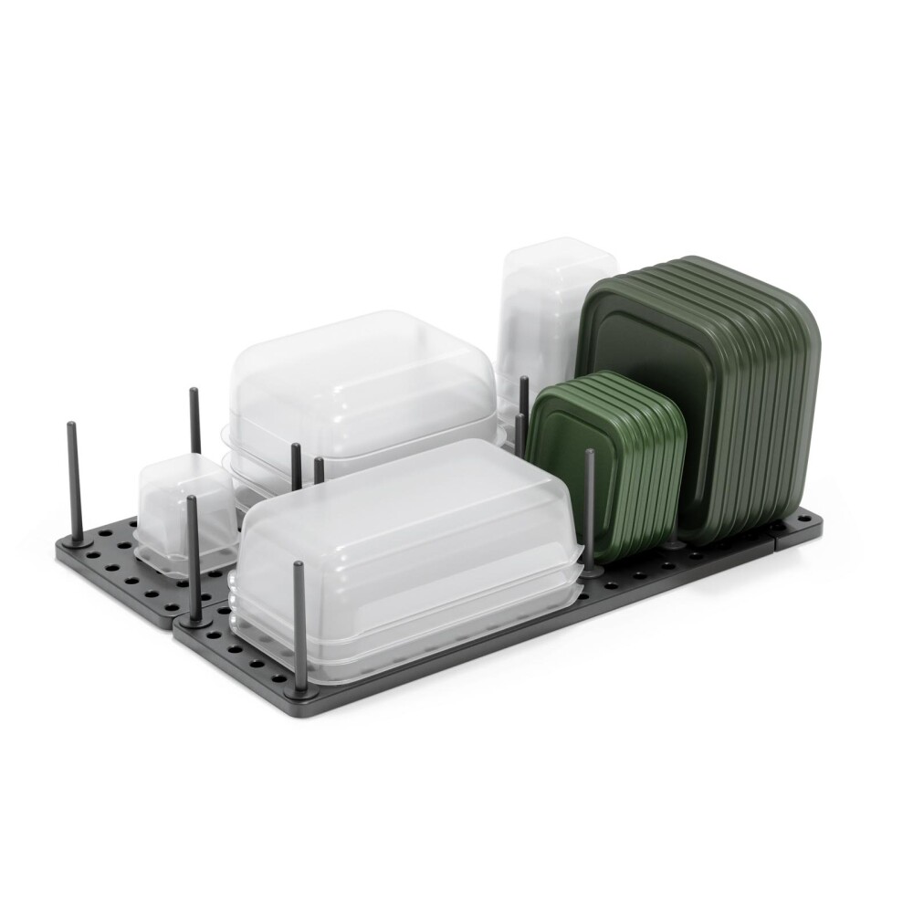 ESCURRIDOR PLASTICO GRIS PEGGY