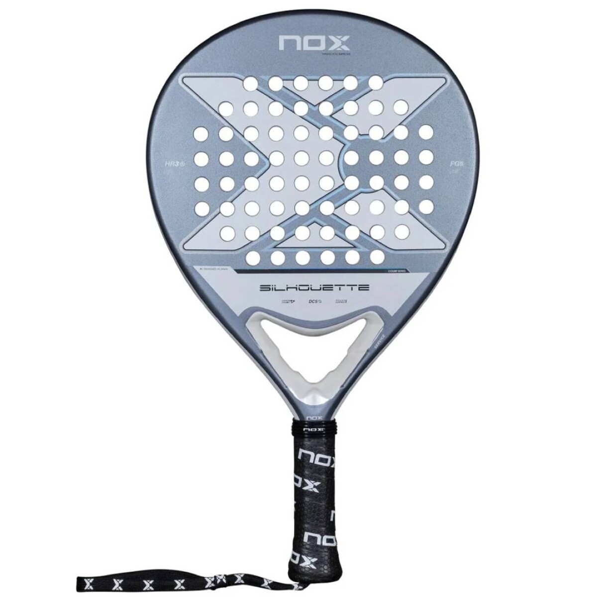 Paleta Nox X-One Silhouette 26 - Plateado 