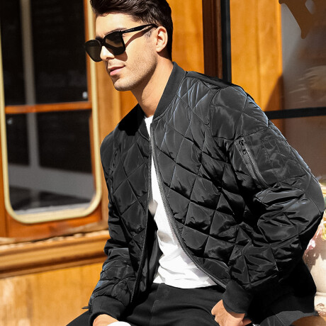 Campera Inflada Capitoneada Uzspace Aviador Invierno Vst013006-xxl
