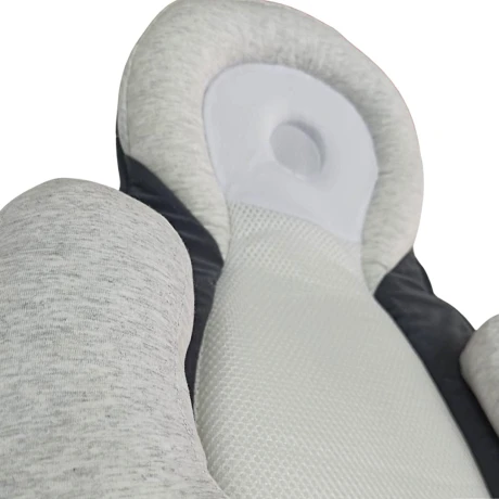 Reductor Posicionador de Bebe para Dormir NEGRO-GRIS