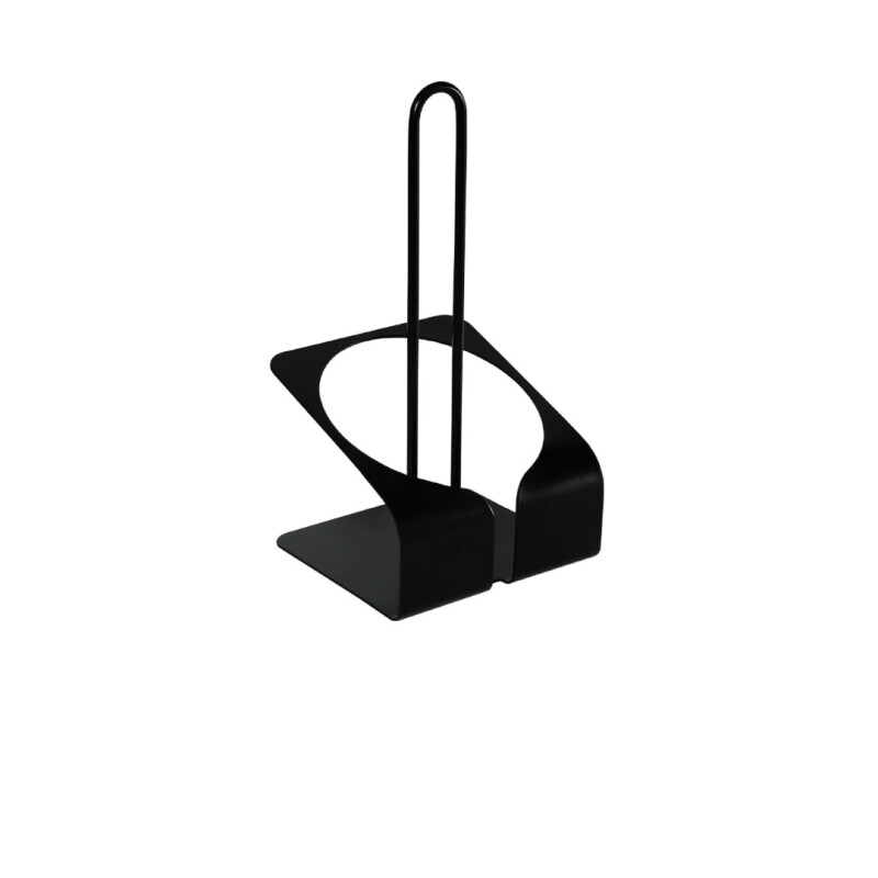 PORTA ROLLO DE COCINA - COLOR NEGRO PORTA ROLLO DE COCINA - COLOR NEGRO