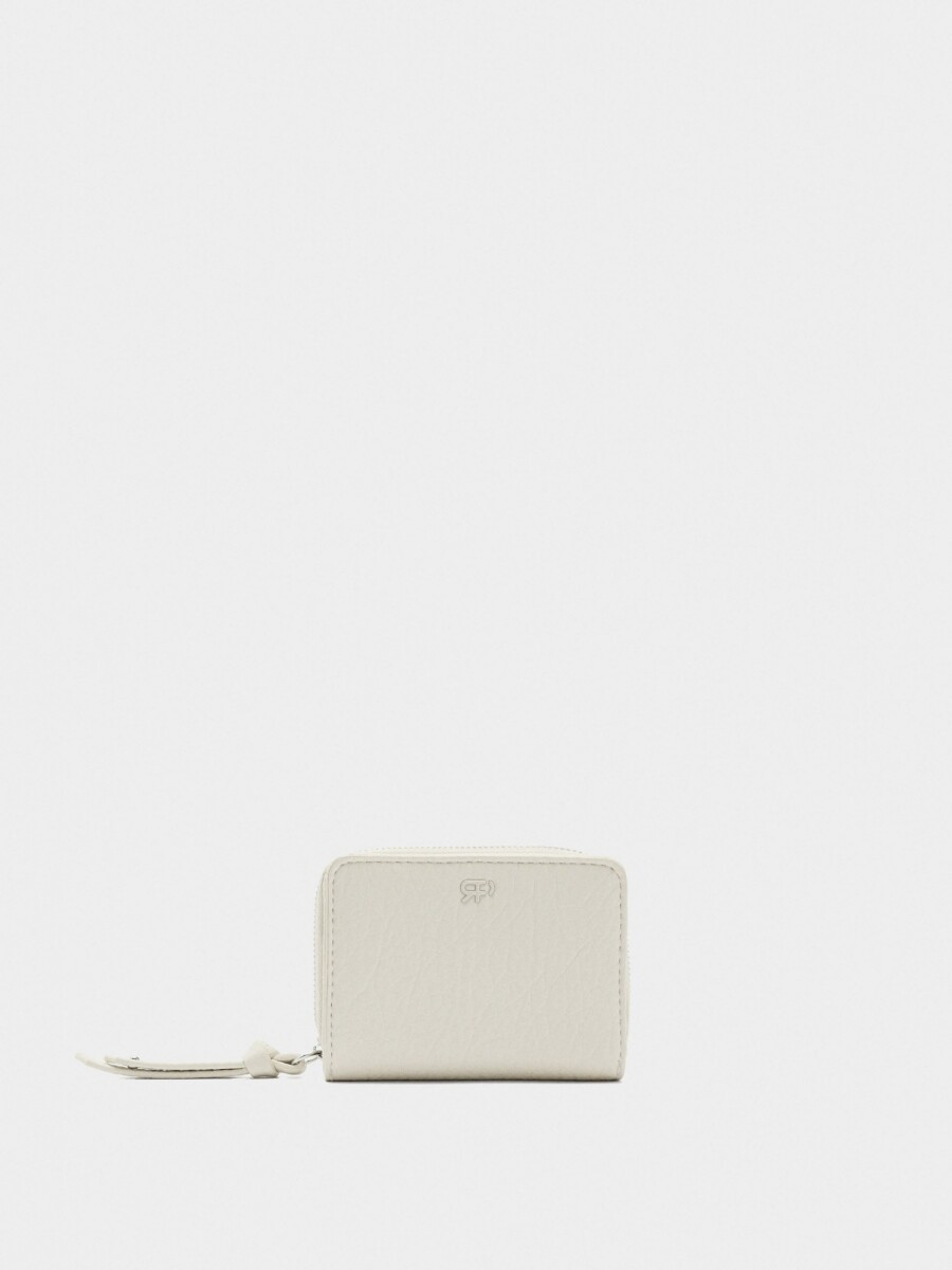 Cartera Efecto Craquelado crudo
