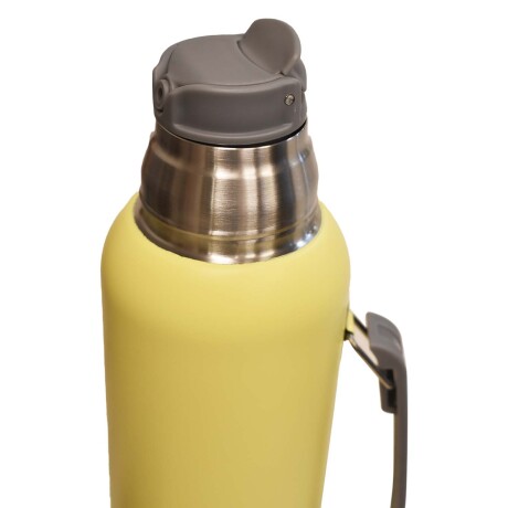 Combo Comet en Acero Inox Termo 1Lt con Manija + Mate 160Ml Amarillo