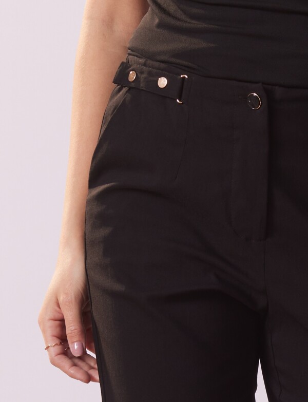 Capri Apliques Metalicos NEGRO