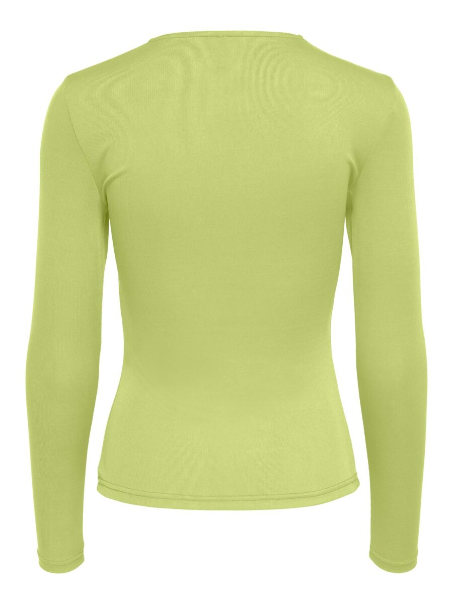 Polera Allie Corte Hombro - Celery Green 