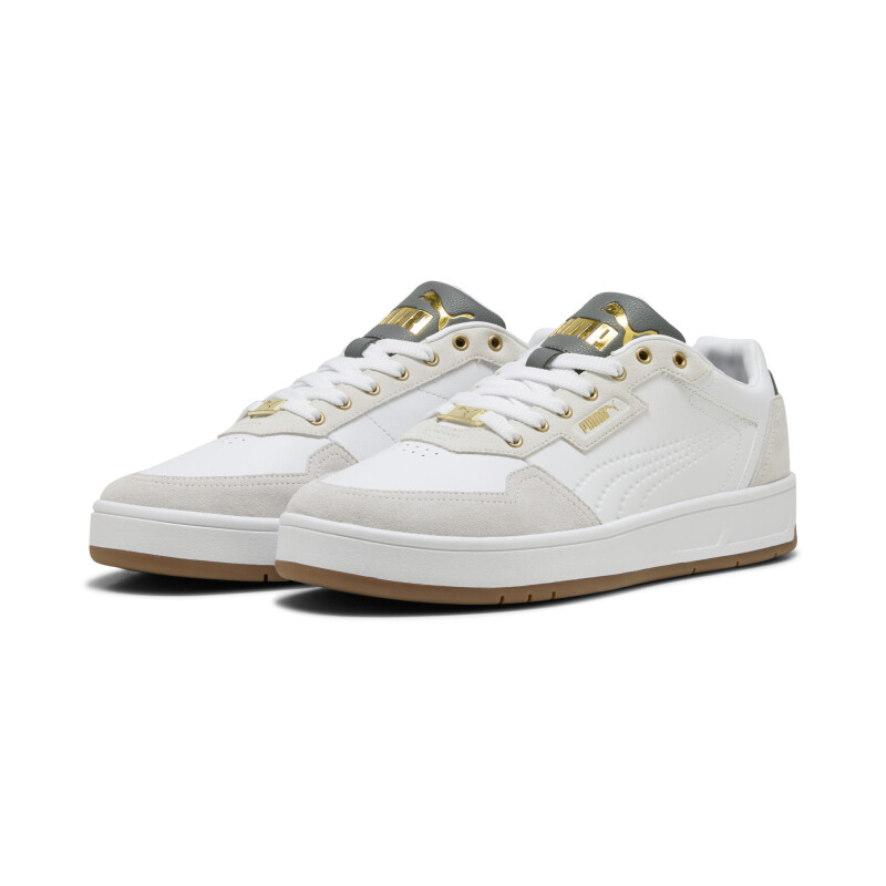 Championes Puma Court Classic Lux SD de Hombre - 395087 10 Blanco-gris