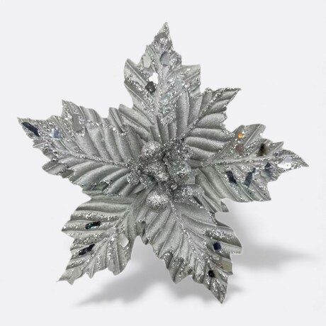 Flor Estrella Federal Plateado