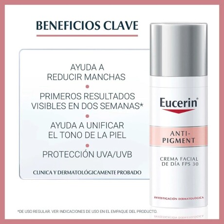 Eucerin Anti-Pigment cr.facial de día FPS30 Eucerin Anti-Pigment cr.facial de día FPS30