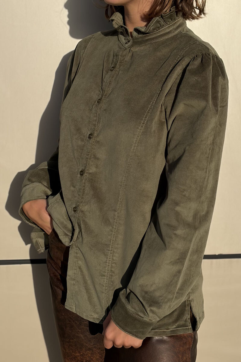 Camisa julieta Verde