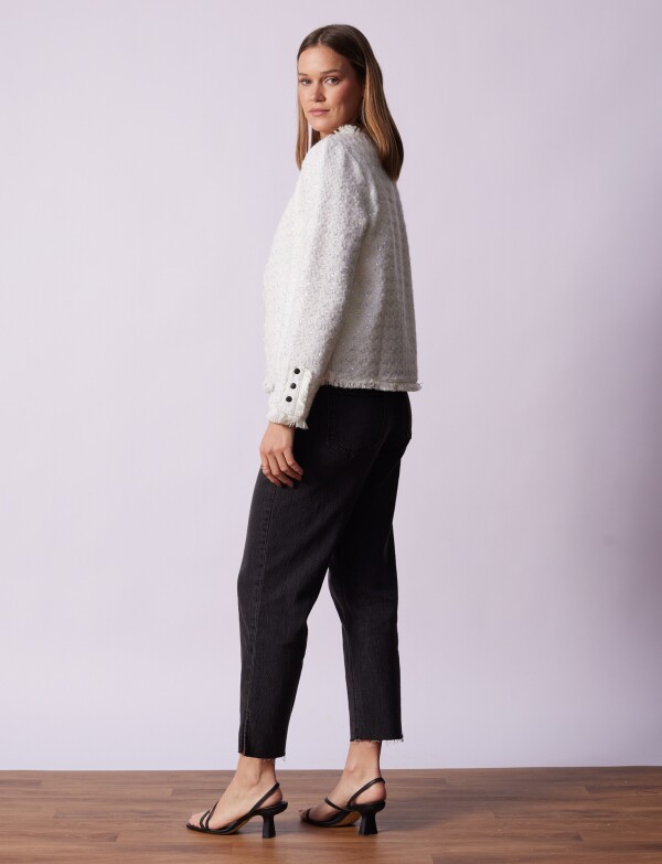 Chaqueta Boucle CRUDO