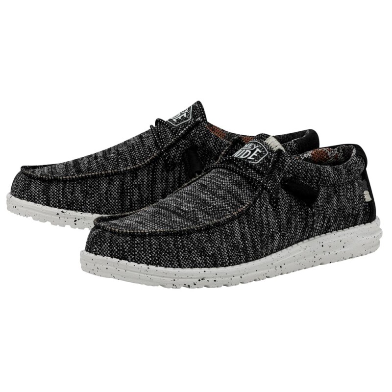 Wally Sox Stitch - Hombre Black White
