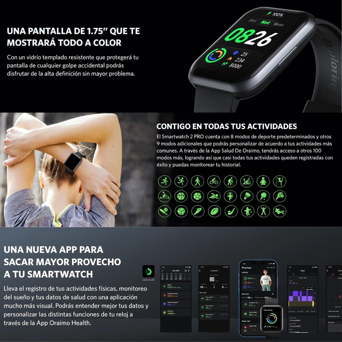 Smartwatch Oraimo 2 Pro OSW32 — Market