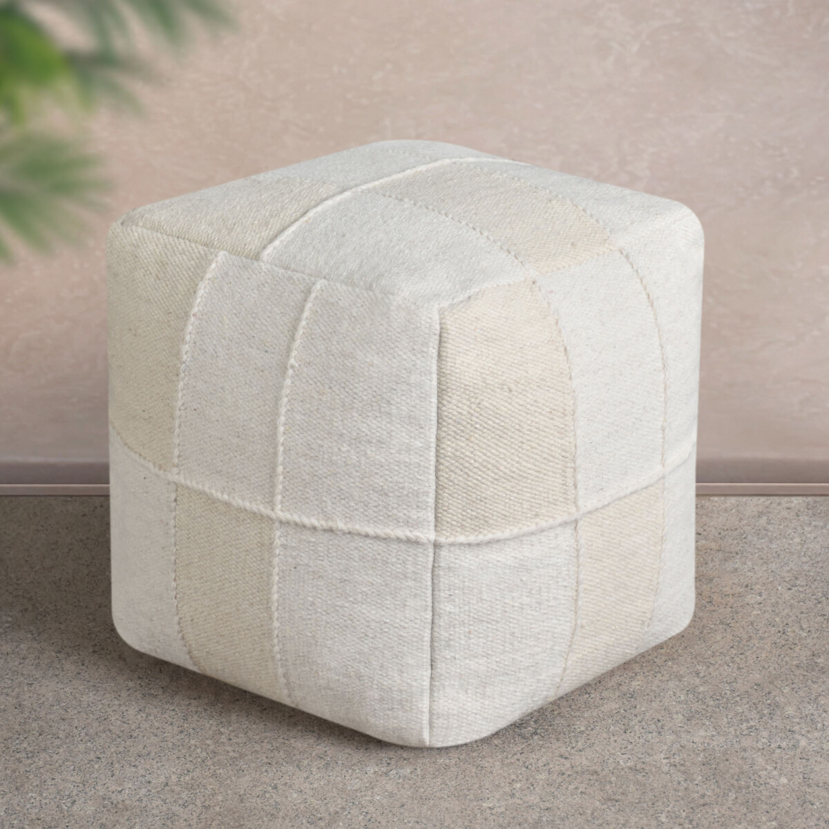 POUF - REVUCA LANA LANA NATURAL 