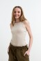 Musculosa en rib basica CRUDO