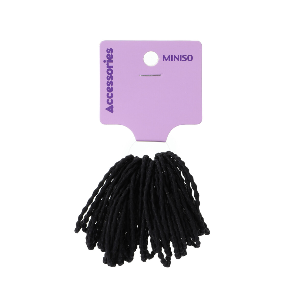 Goma de cabello 40pcs - negro 