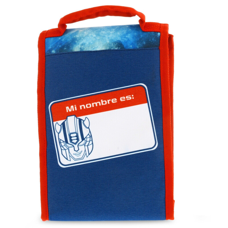 Lanchera HASBRO Lunchera Transformers Azul - Rojo - Amarillo