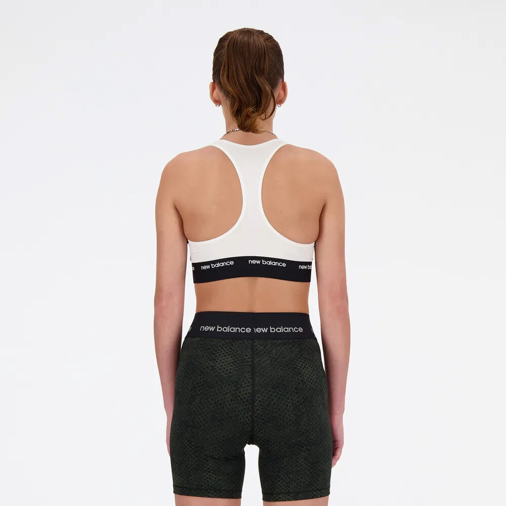 Nb Sleek Medium Support Sports Bra - Mujer White