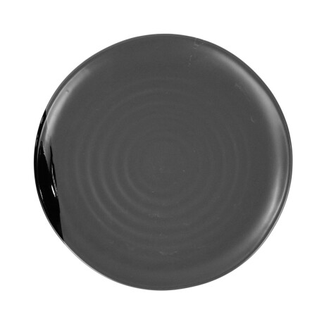 Plato llano de ceramica labrado Plato llano de ceramica labrado