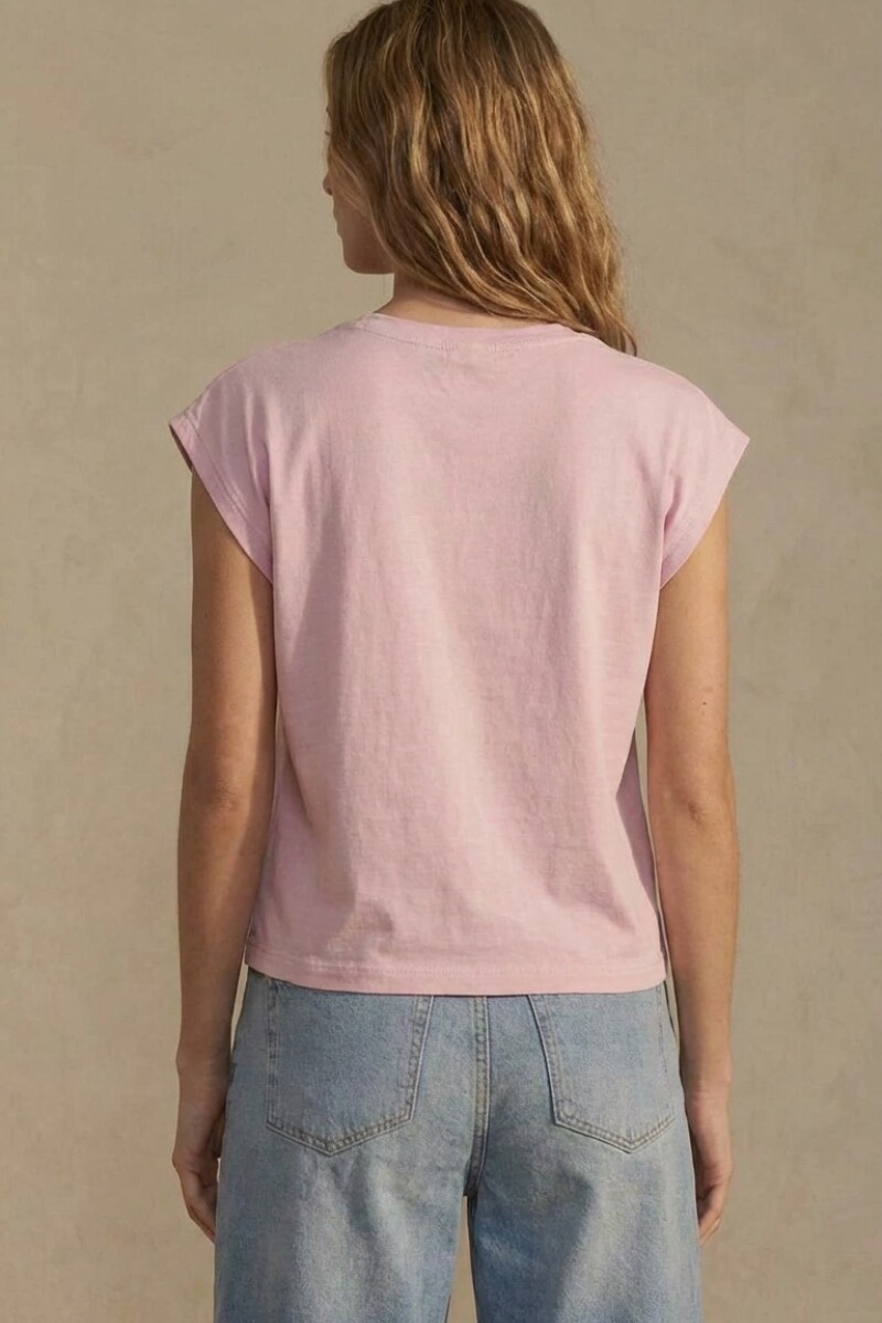 Remera Algodón Rosa