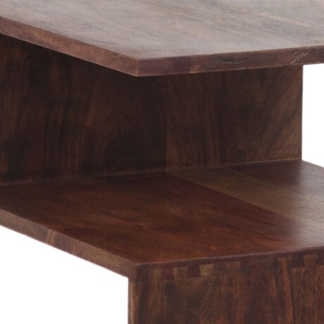 MESA AUXILIAR DE LIVING MADERA MARRON NUT ALMENDRA