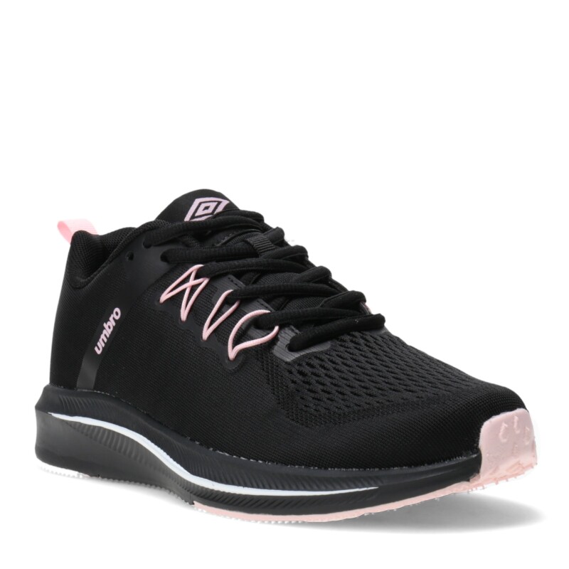 Championes de Hombre Umbro Ux Fly Dama Negro - Rosa