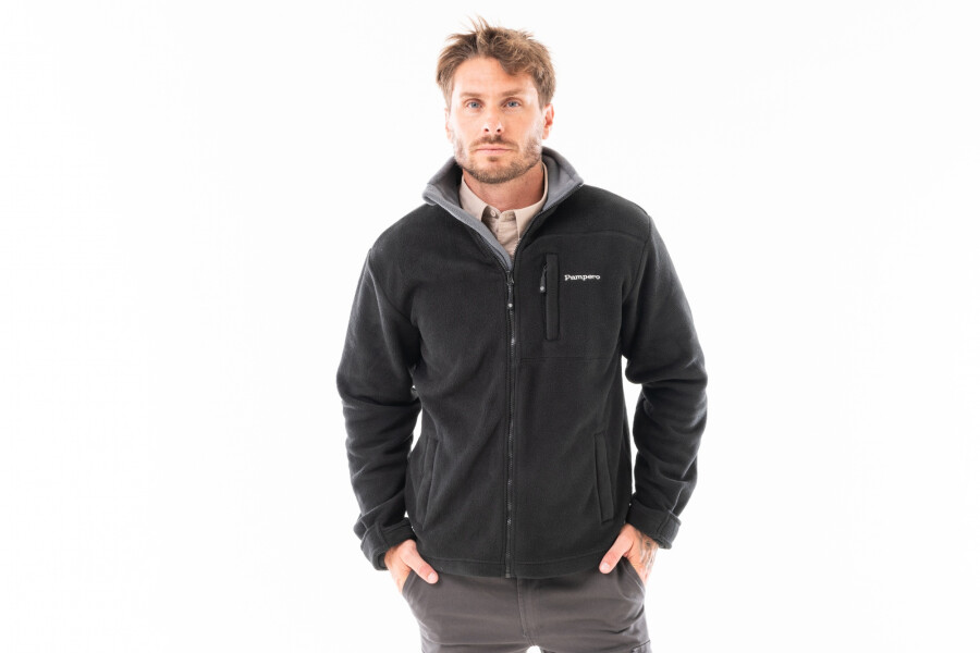 CAMPERA MICROPOLAR MONTTES Negro