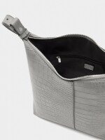 Bolso De Hombro Con Grabado Animal gris