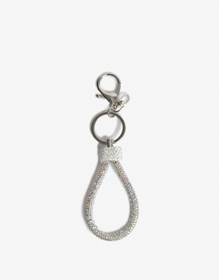 Rega Varios Llavero Y Bag Charm De Strass Cristal - Cristal