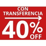 Transferencia Bancaria 40% OFF