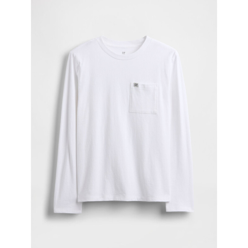 FRCH LS ORIGINAL LOGO POCKET TEE NEW OFF WHITE OPT1