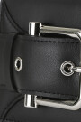 MINI CARTERA DE CUERO Negro