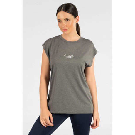 Remera rio Gris melange