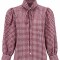 Blusa Vichy Bordo